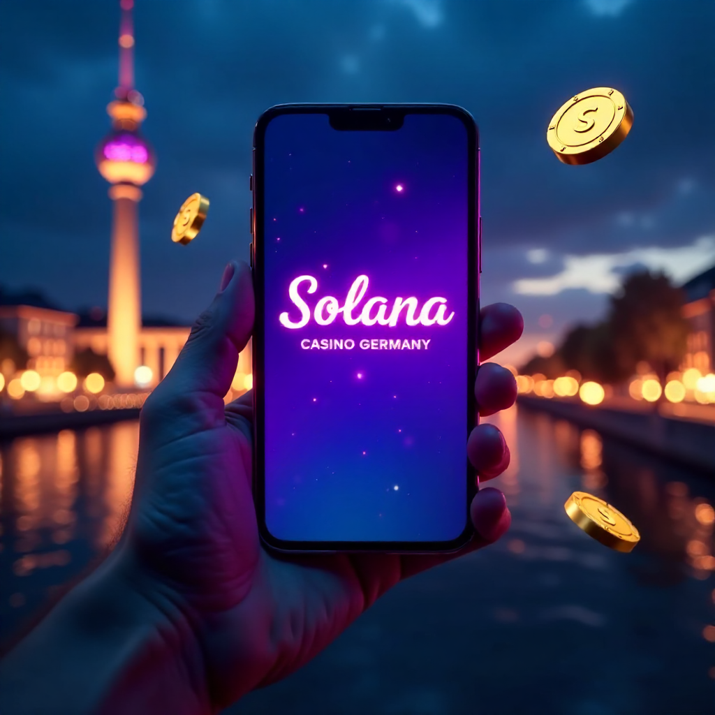 Solana Casino in Germany mit Krypto Spielautomaten und Blockchain Zahlungen